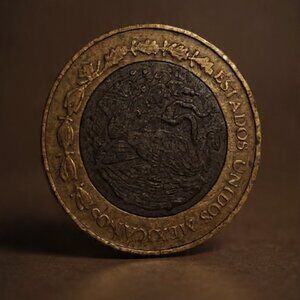 2006 Mexico 10 Pesos Bi-Metallic Coin – Aztec Heritage and National Pride